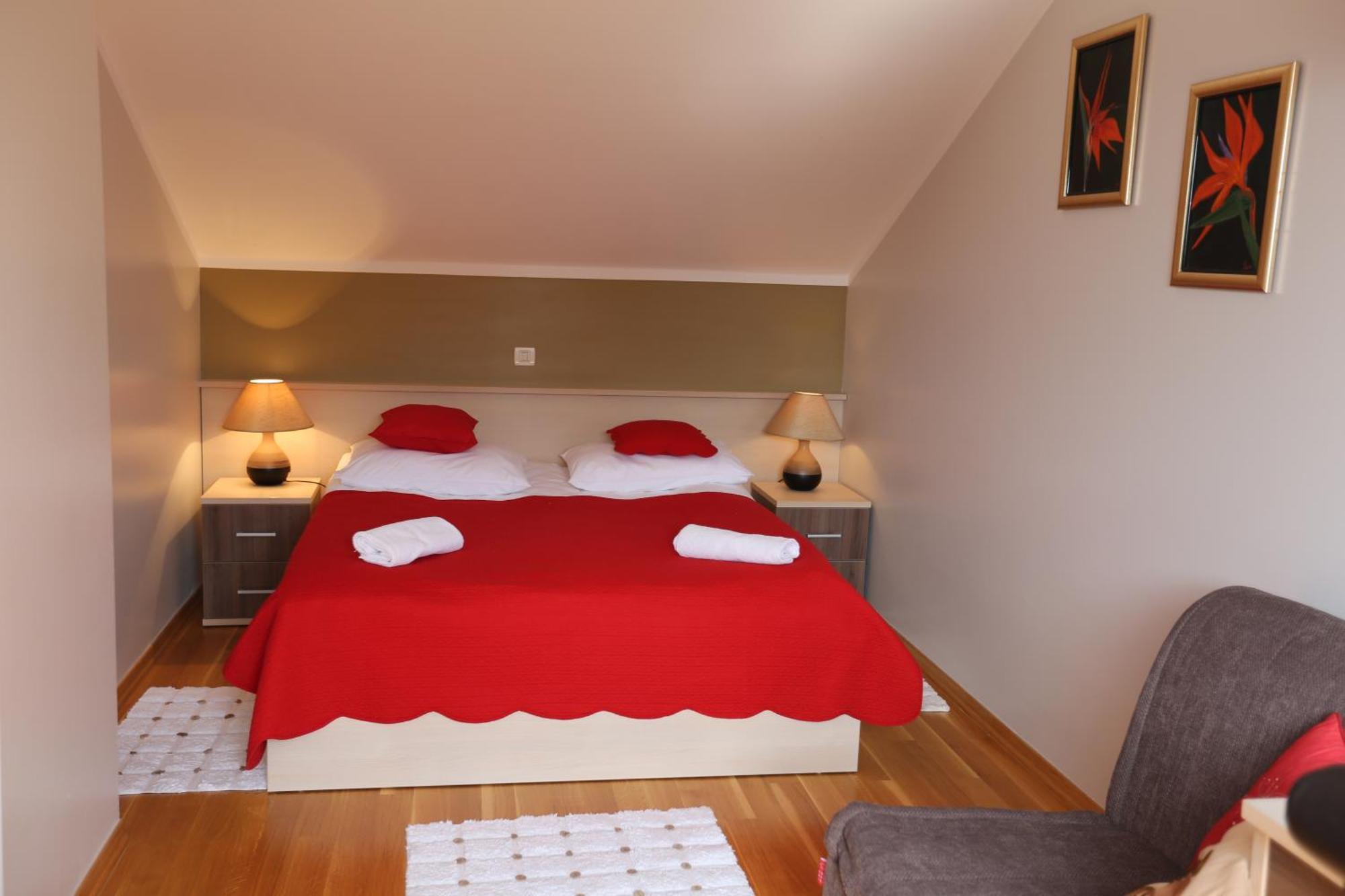 Apartments Lavica Beach Dumicic Podstrana Oda fotoğraf
