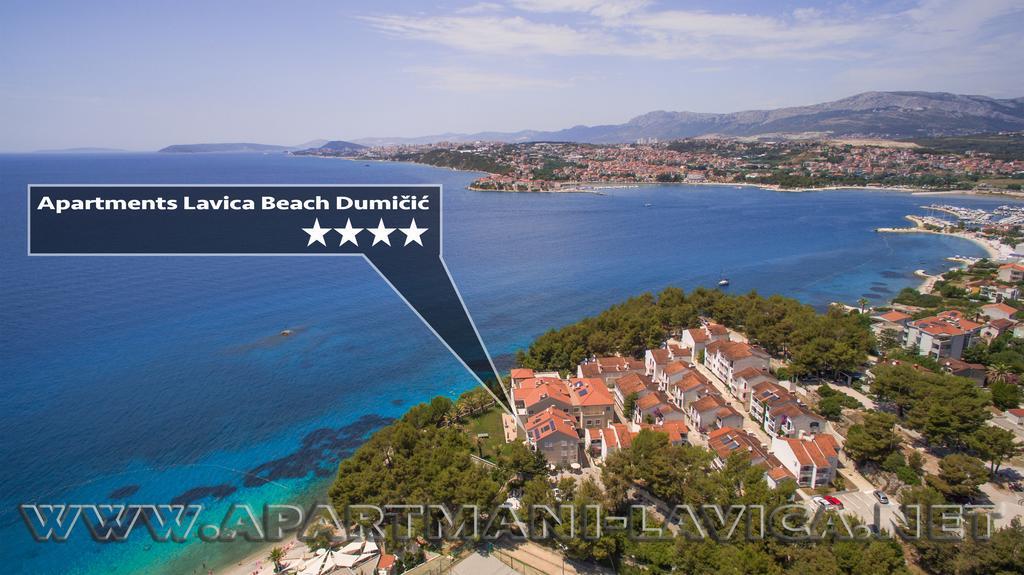 Apartments Lavica Beach Dumicic Podstrana Dış mekan fotoğraf
