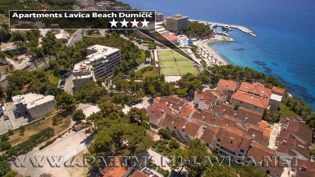 Apartments Lavica Beach Dumicic Podstrana Dış mekan fotoğraf
